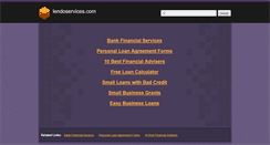 Desktop Screenshot of lendoservices.com
